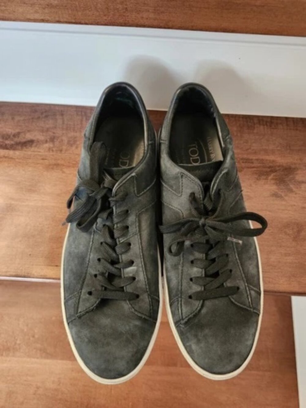 Tod's men's suede sneakers in size 9.5